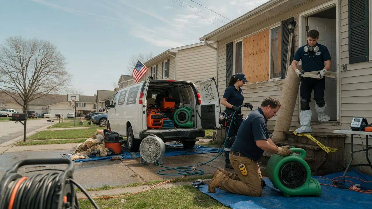 Water Damage Restoration in Brownwood, MO near me